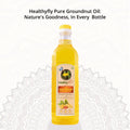 Groundnut Oil (100% Wood Pressed) Healthyfly