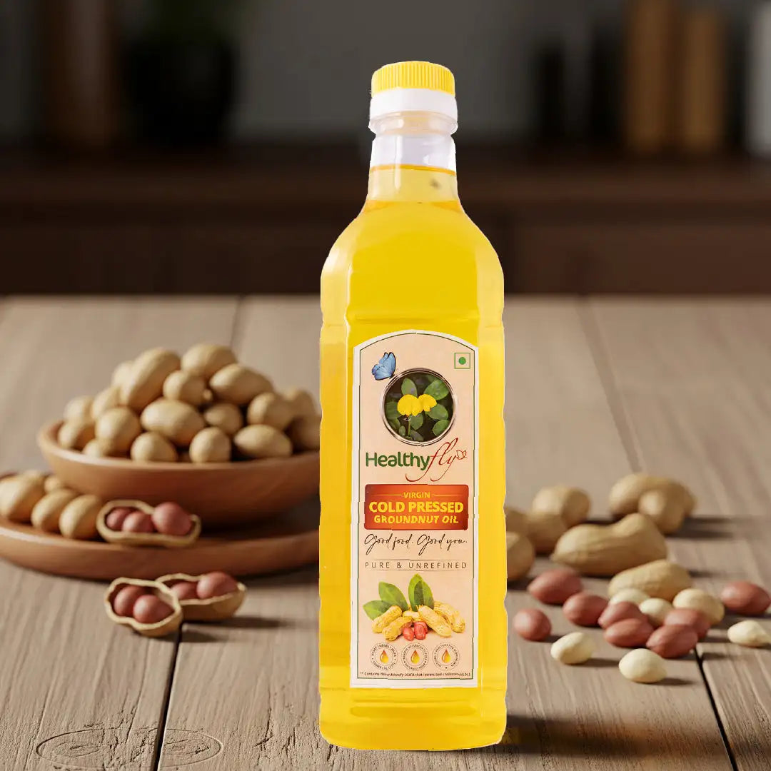 healthyfly_groundnut_oil_100%_wood_pressed_1liter_2liter_5liter