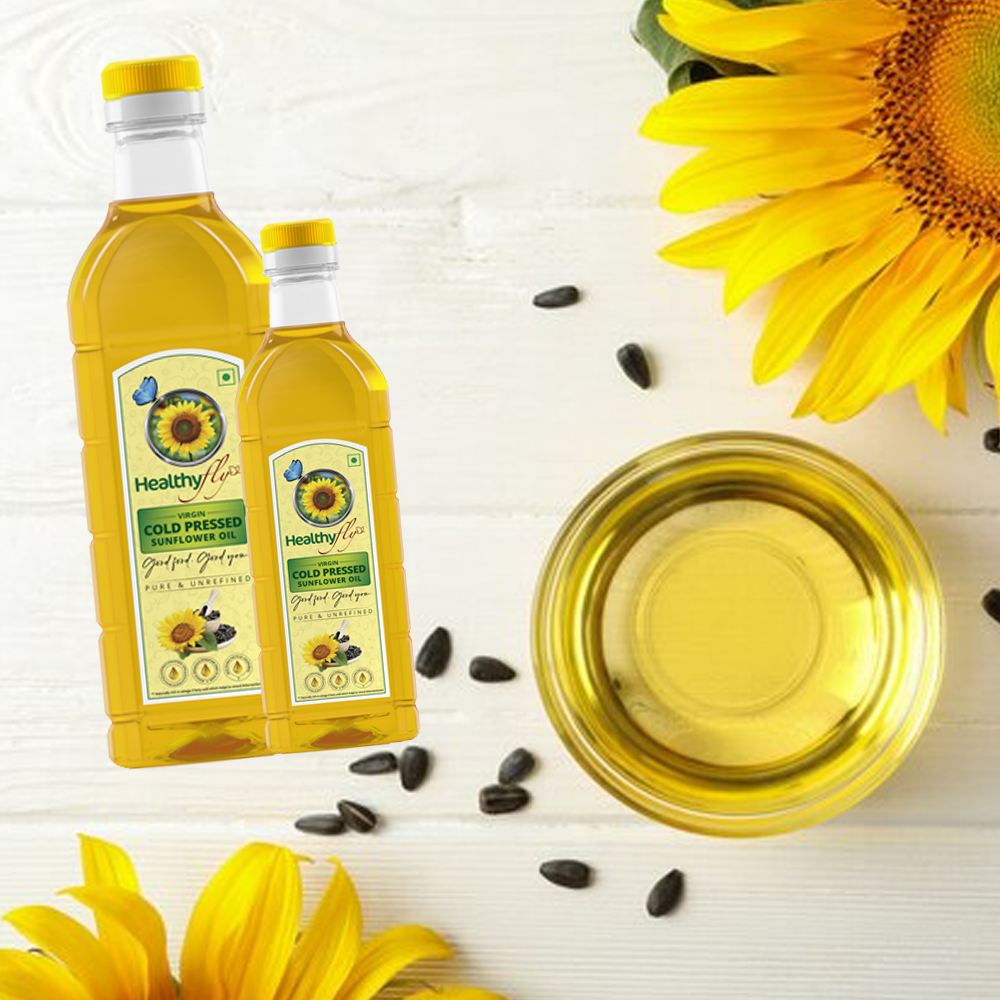 healthyfly_sunflower_oil_100%_wood_pressed_1liter_2liter_5liter