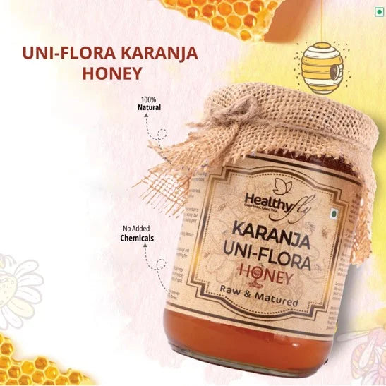 healthyfly_uni_flora_karanja_honey_700gm