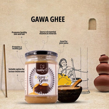 The Golden Elixir: Healthyfly Gawa Ghee – A Legacy of Purity and Tradition