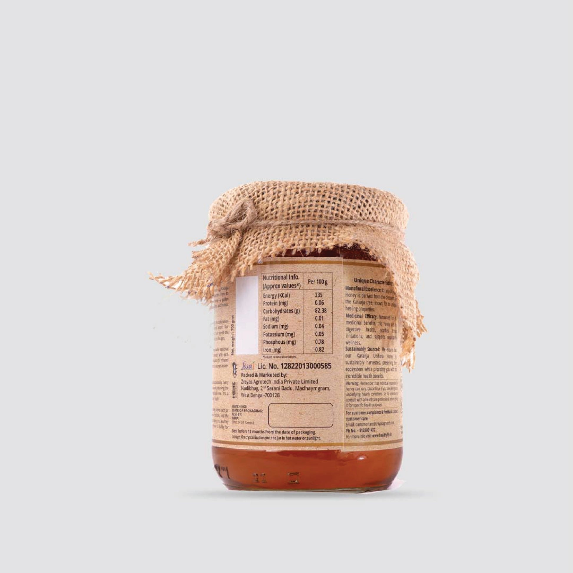 healthyfly_uni_flora_karanja_honey_700gm