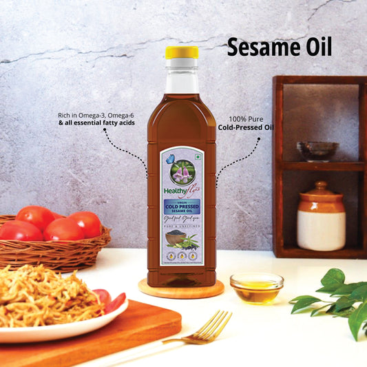 Sesame Oil (100% Wood Pressed)