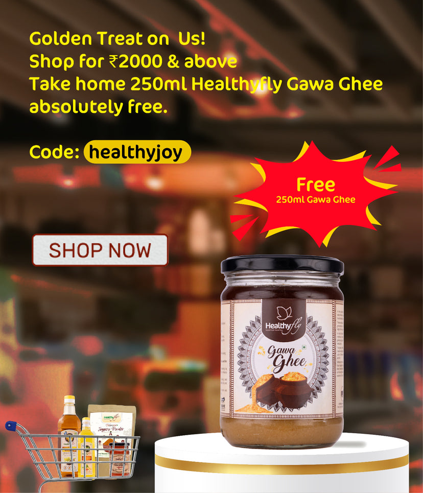 Healthyfly Gawa Ghee Free Offer