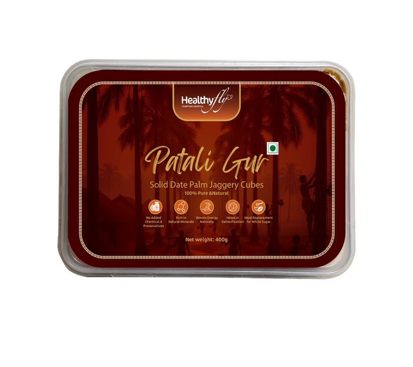 Healthyfly Khejur Patali Gur - Authentic and Pure Date Palm Jaggery ...